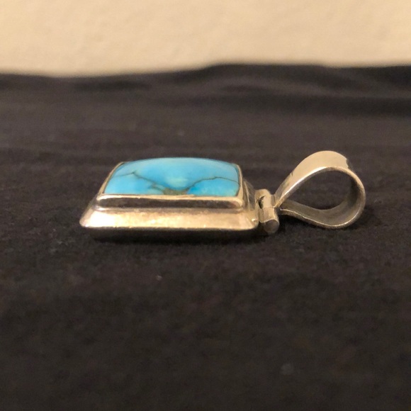 🎉HP🎉🆕💎Navajo Turquoise Pendant!💎 - Picture 4 of 5